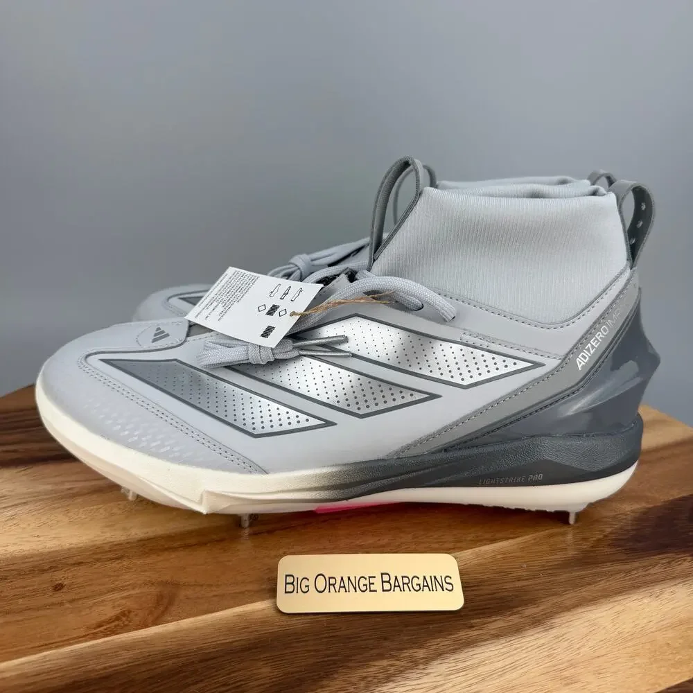Adidas Adizero Impact+ 2.0 All Star Silver Baseball Cleats JH6718 Men's 11.5 NEW